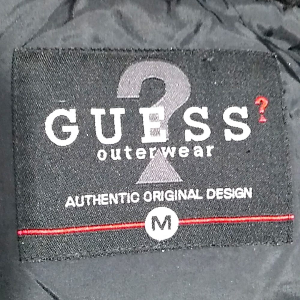 Guess Outerwear Authentic Original Design Puffer Coat Sz.M (BX12) - Picture 11 of 12